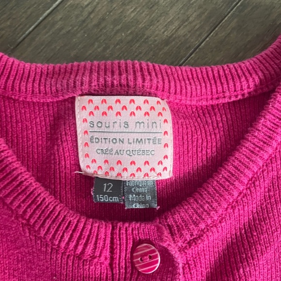 Souris Mini Limited Edition Girls pink dress size 12 - Picture 4 of 6